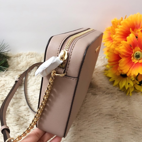 NWT Michael Kors Jet Set Item Crossbody Bag Fawn - Picture 5 of 8